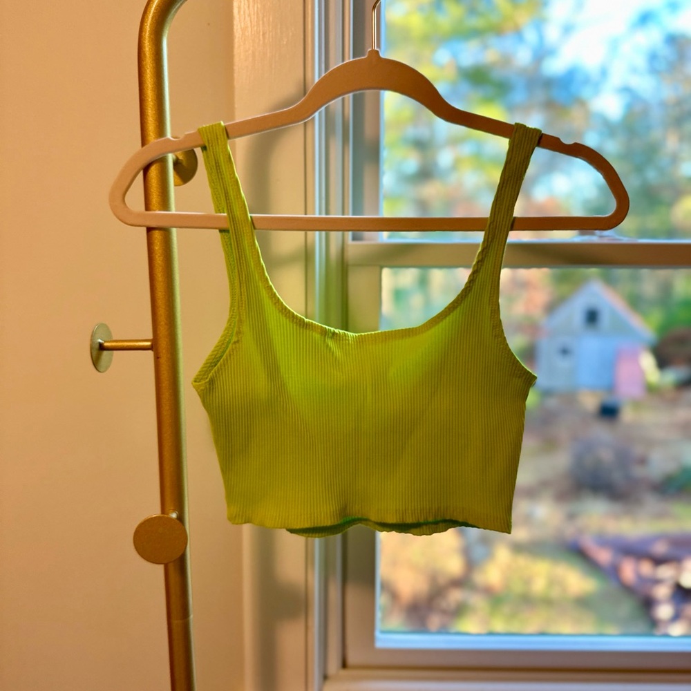 Lulu’s Set For Life Green Ribbed Bodycon Two-Piece Dress - Picture 4 of 7